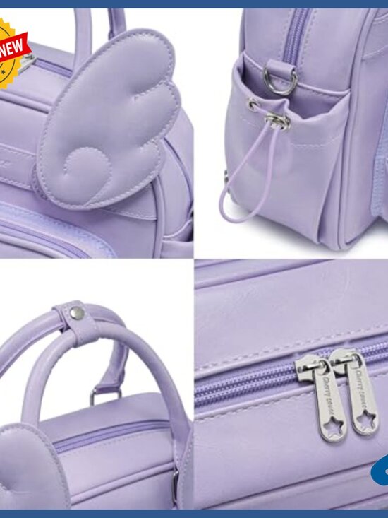 Y2K Angel Wing Ita Bag 3-in-1 Convertible Backpack Crossbody Handbag main image 7